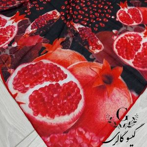 خرید آنلاین روسری یلدایی نخی قواره بزرگ حراجی