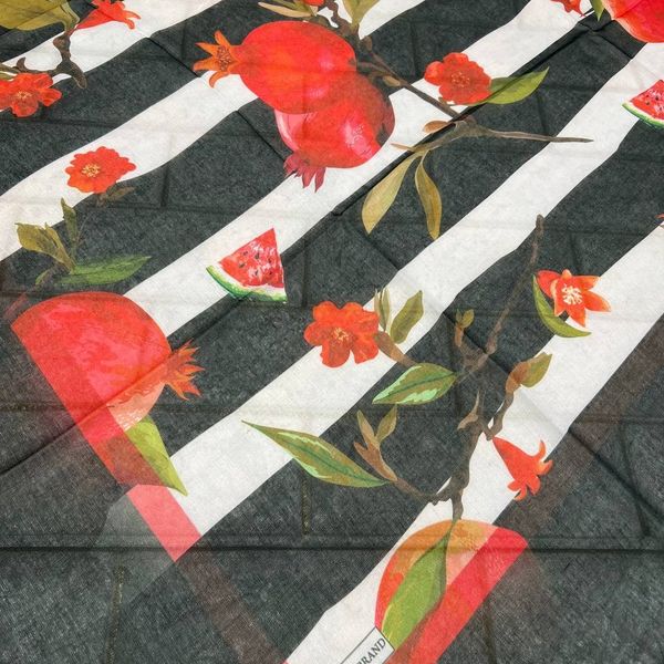 روسری یلدایی نخی قواره بزرگ حراجی