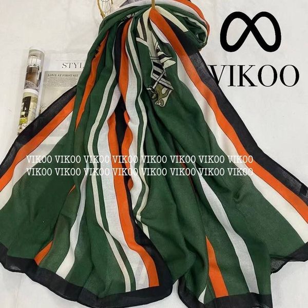 شال نخ پنبه ابریشم وارداتی طرح مینیمال