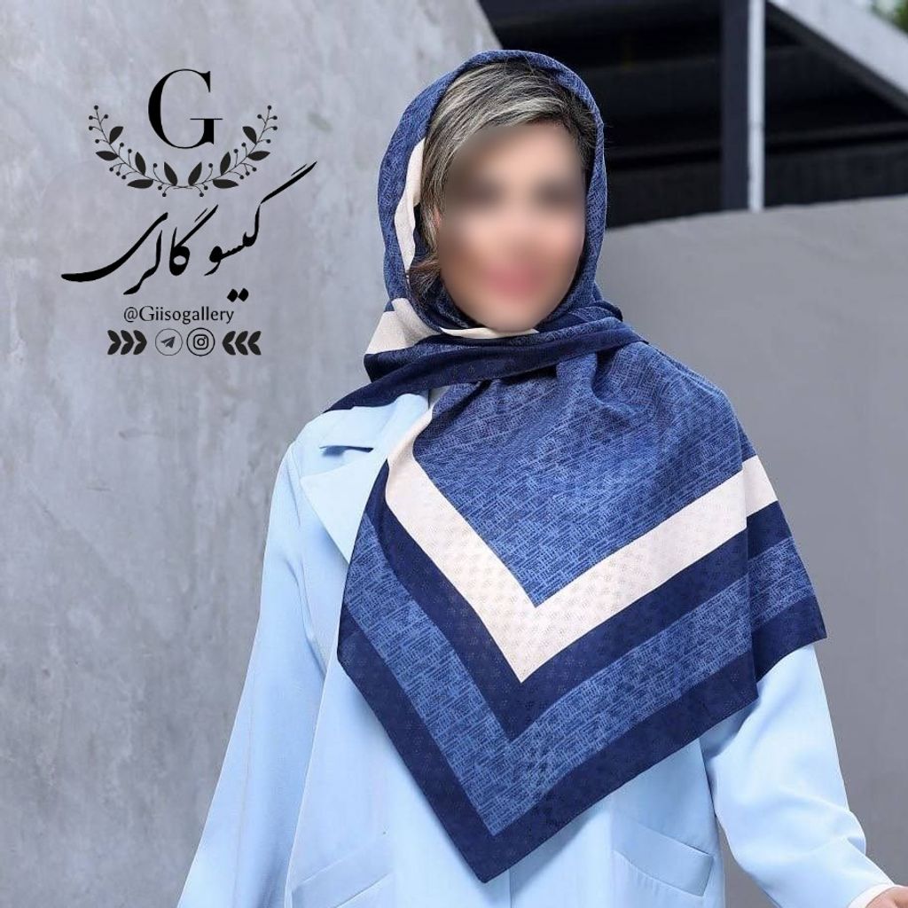 فروش اینترنتی روسری طرح لیپار رنگبندی دستدوز قواره دار پارچه چهار فصل ارسال فوری