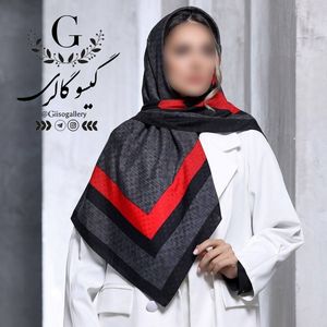 خرید آنلاین روسری طرح لیپار رنگبندی دستدوز قواره دار پارچه چهار فصل ارسال فوری