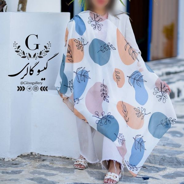 شال نخی اعلاء طرح ترند انتخابی منگولدار رنگبندی میکس