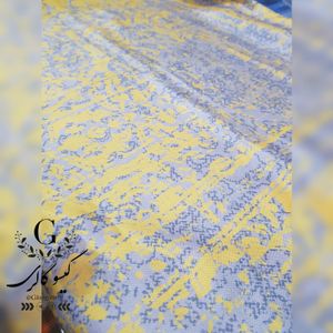 خرید اینترنتی روسری پارچه باربارا دورو طرح دار  ترک وارداتی قواره بزرگ ارسال رایگان