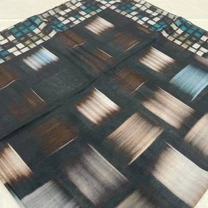 خرید آنلاین روسری نخی طرحدار  روز مادر  قواره بزرگ 140 ارسال رایگان