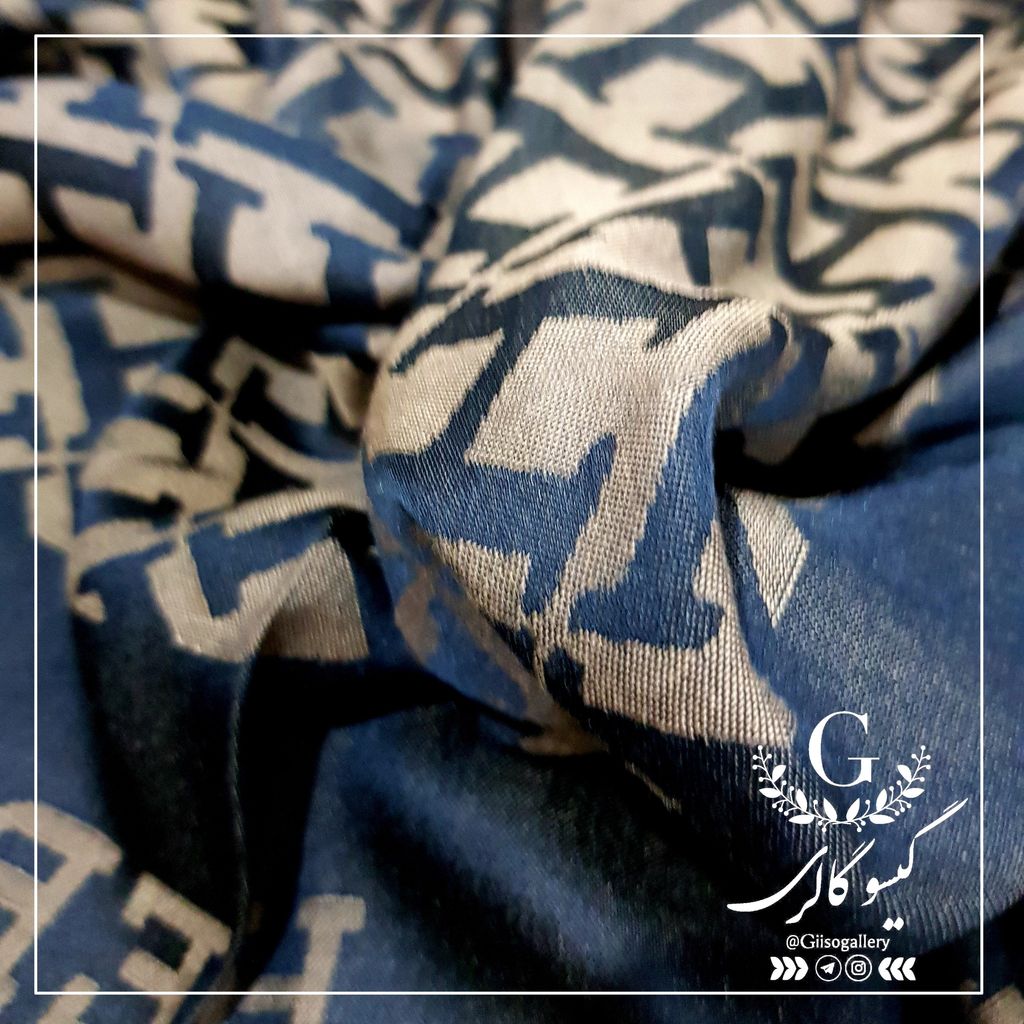 فروش اینترنتی شال ژاکارد مشکی مجلسی وارداتی برند طرحدار  لب ترک  طرحبندی