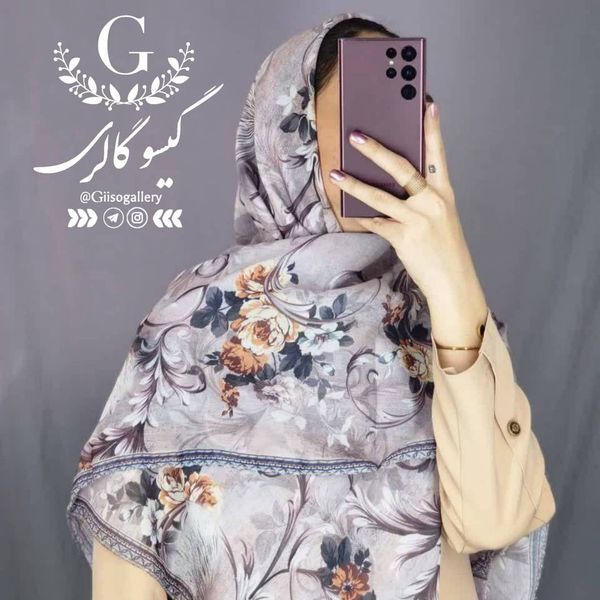 روسری نخی قواره بزرگ