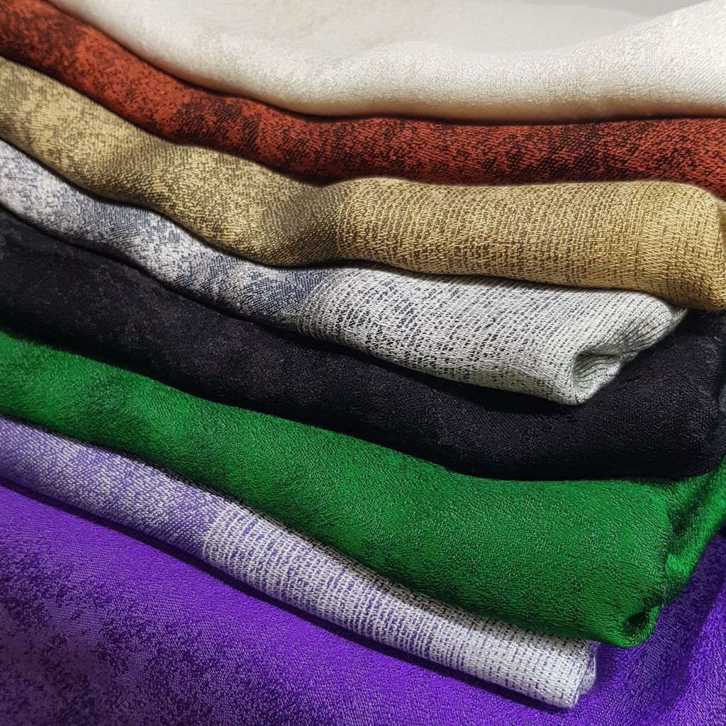 خرید آنلاین شال پتینه دستک طیفی پارچه ابروبادی وارداتی (ارسال رایگان)