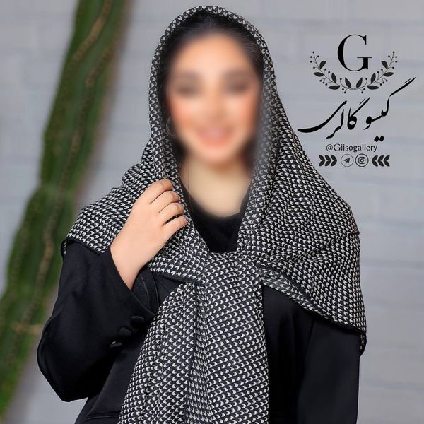 روسری سی آی اسکارف پارچه اعلاء دستدوز طرح ترند