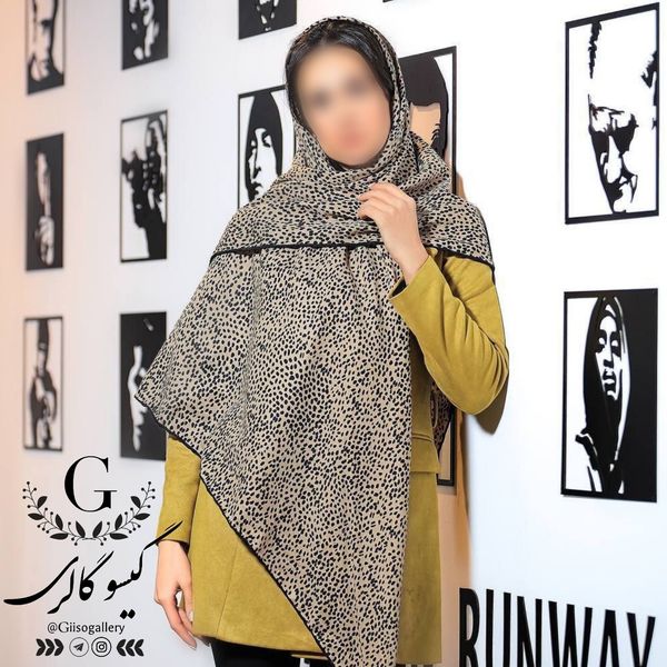 روسری سی آی اسکارف پارچه اعلاء دستدوز طرح ترند