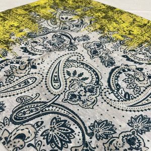 فروش اینترنتی روسری نخی درجه یک لطیف منگولدار قواره دار و خوش ایست طرحبندی