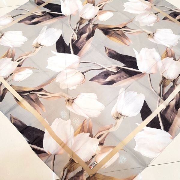 روسری نخی طرح ارتا 6 رنگ