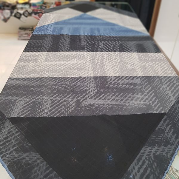 حراج روسری نخی پاییزه قواردار طرحبندی