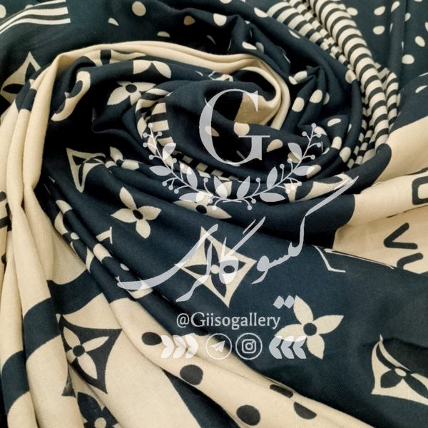 روسری میکس نسکافه ای نخی