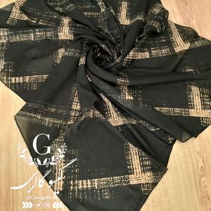فروش اینترنتی روسری میکس نسکافه ای نخی لطف و اعلاء طرحبندی برند  