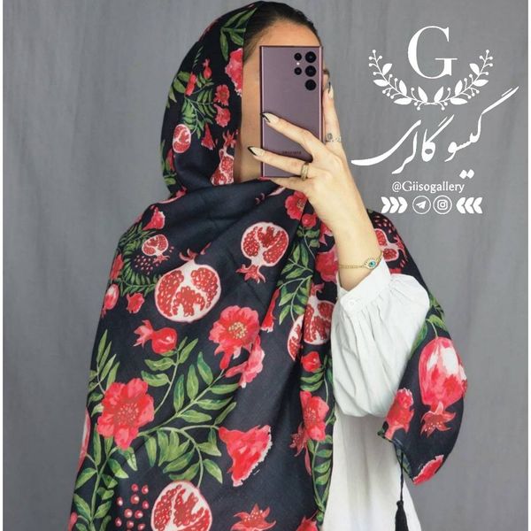 شال یلدایی نخی منگولدار برند اعلاتم