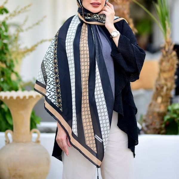 روسری سوپرنخ منگولدار قواره بزرگ