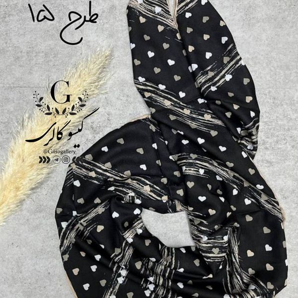 روسری پارچه اعلا دستدوز برند ماری گلد