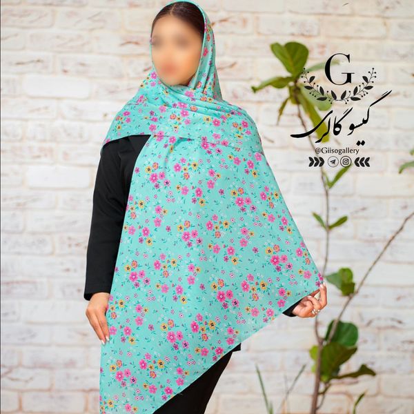 روسری نخ اسپان اعلا قواره بزرگ