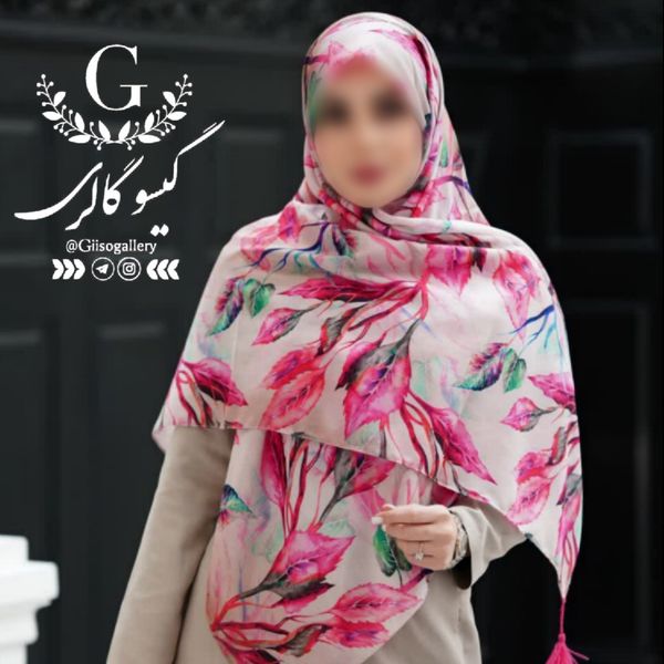 روسری نخ اسپان اعلا قواره بزرگ