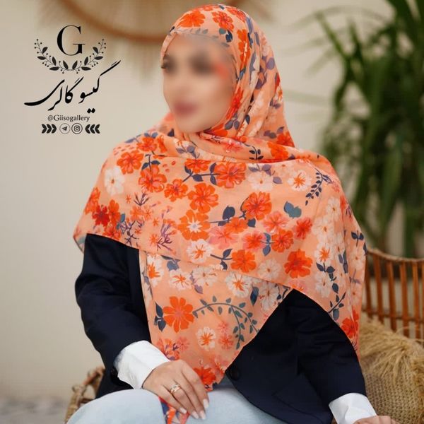 روسری نخ اسپان اعلا قواره بزرگ