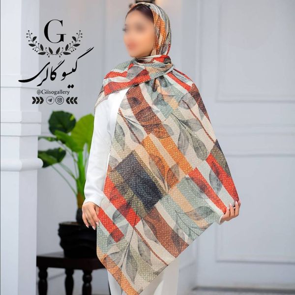 روسری نخ اسپان اعلا قواره بزرگ