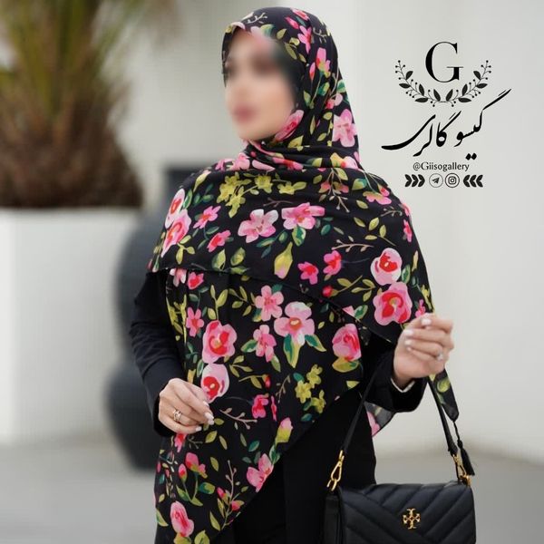 روسری نخ اسپان اعلا قواره بزرگ