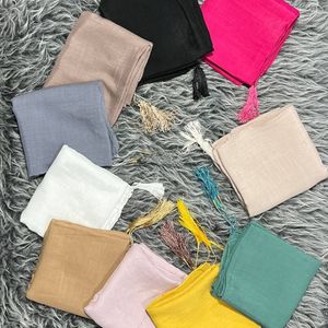 خرید آنلاین روسری پارچه اسلپ رنگبندی قواره بزرگ (ارسال رایگان)