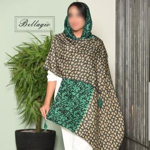 فروش اینترنتی  شال های نخی منگولدار طرح ترند رنگبندی ارسال رایگان