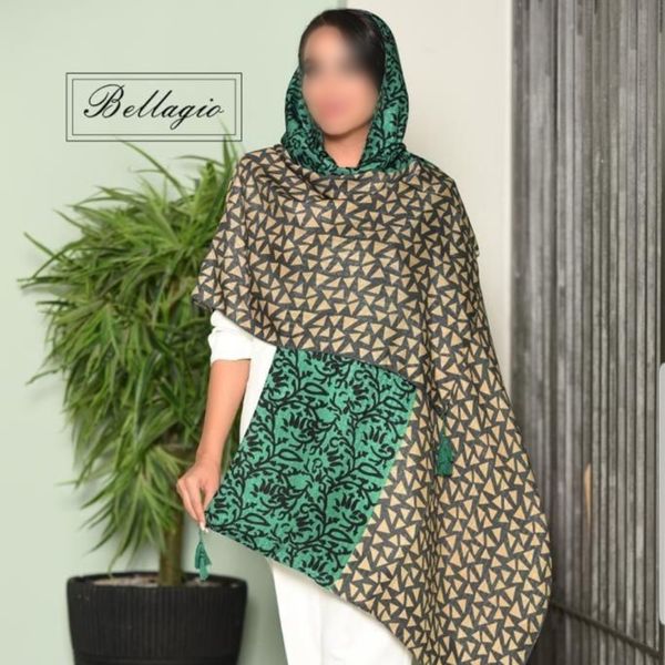 شال های نخی منگولدار