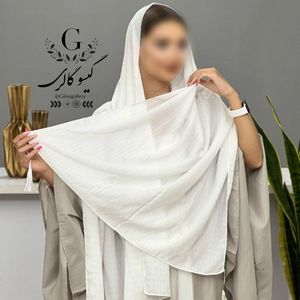 خرید اینترنتی (ارسال رایگان ) شال پارچه جاذبه برجسته منگولدار خوش ایست  
