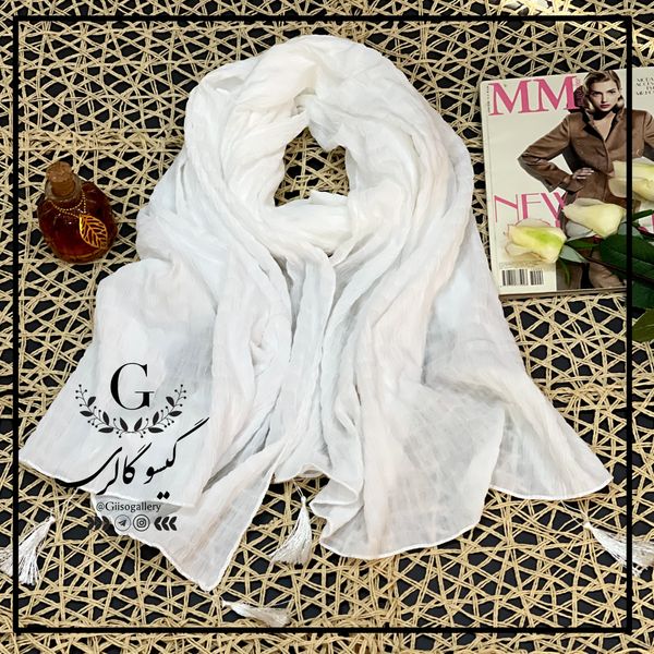 شال پارچه جاذبه برجسته منگولدار خوش ایست