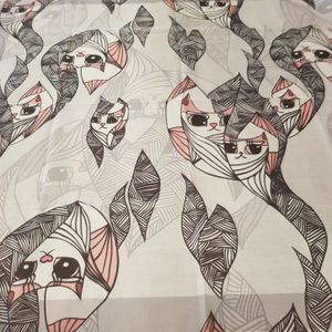 خرید اینترنتی روسری فانتزی دخترانه طرح بندی متنوع