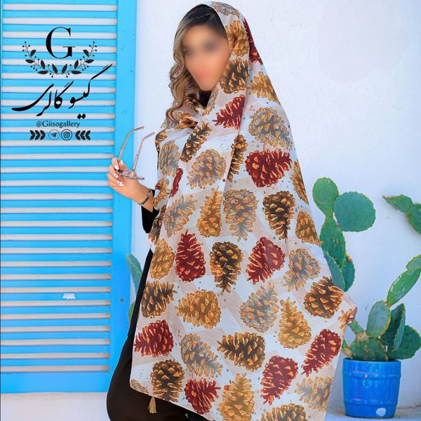 شال پارچه اسپان نخ