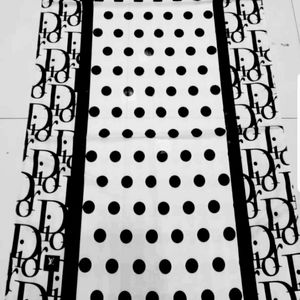 فروش اینترنتی شال نخی  خوش ایست طرح بندی مارک انتخابی ارسال رایگان 