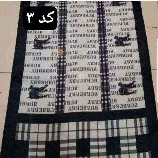 شال نخی طرحدار لب ریش