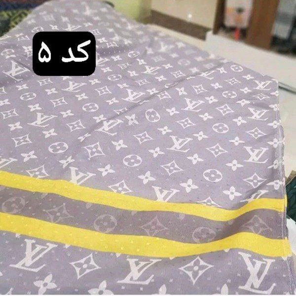 شال نخی لب ریش طرح بندی