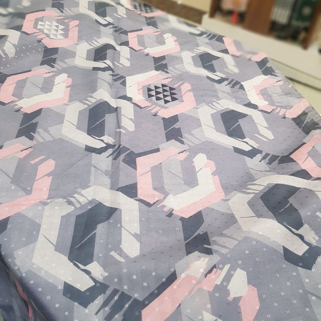 خرید آنلاین شال نخی طرح بندی انتخابی خدش ایست و نرند 