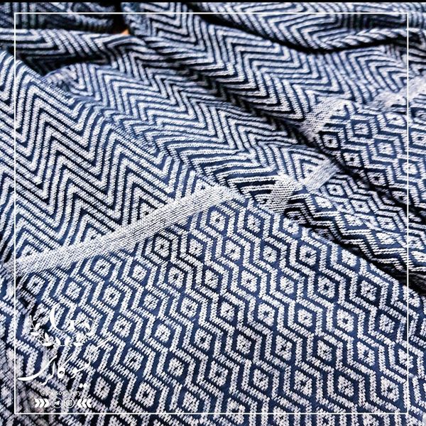 شال کتان نخ طرح لی