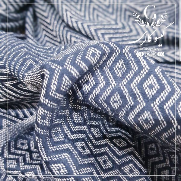 شال کتان نخ طرح لی