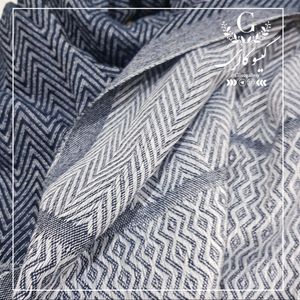 شال کتان نخ طرح لی