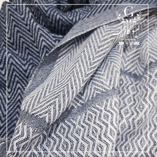 شال کتان نخ طرح لی