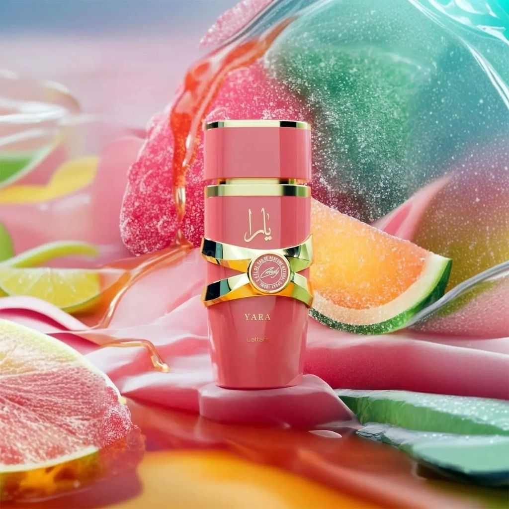 خرید اینترنتی عطر ادکلن زنانه یارا کند لطافه  Lattafa Yara Candy