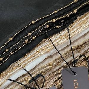 خرید آنلاین روسری ابریشم ژاکارد دور زنجیری ، وارداتی ، قواره 100
