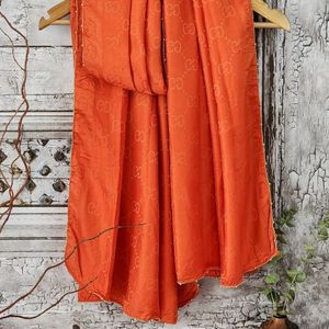 خرید اینترنتی شال مجلسی ابریشم  ژاکارد وارداتی حاشیه زنجیری 