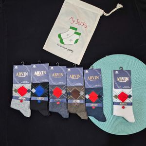 جوراب ساقدار مردانه طرح اسکاچی