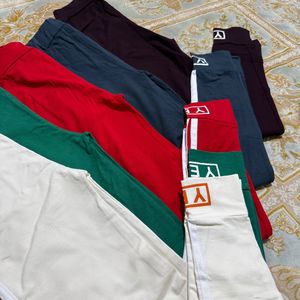 شلوار دخترانه اسپرت پنبه لاکرا