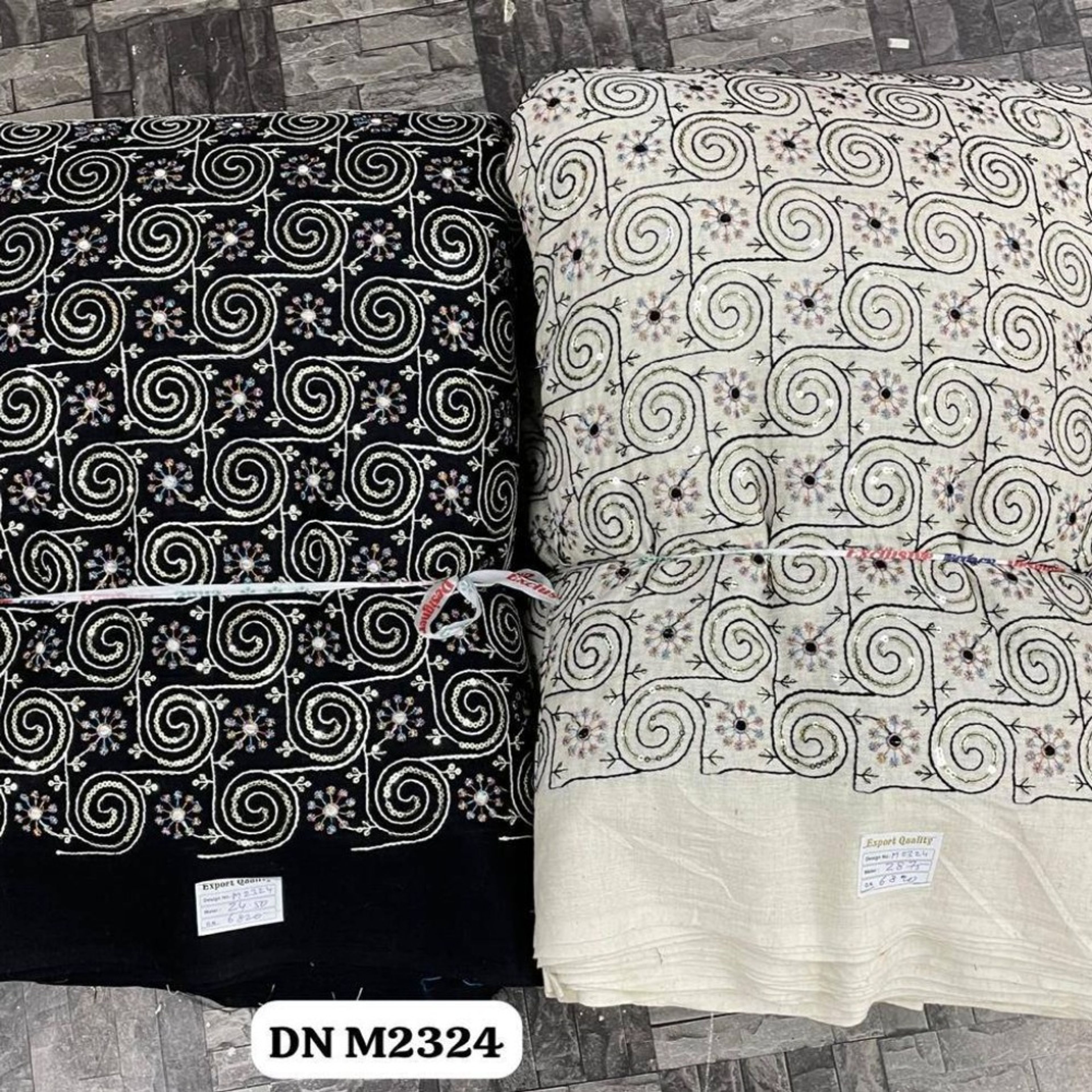 خرید اینترنتی لینن سوزندوزی DN M2324