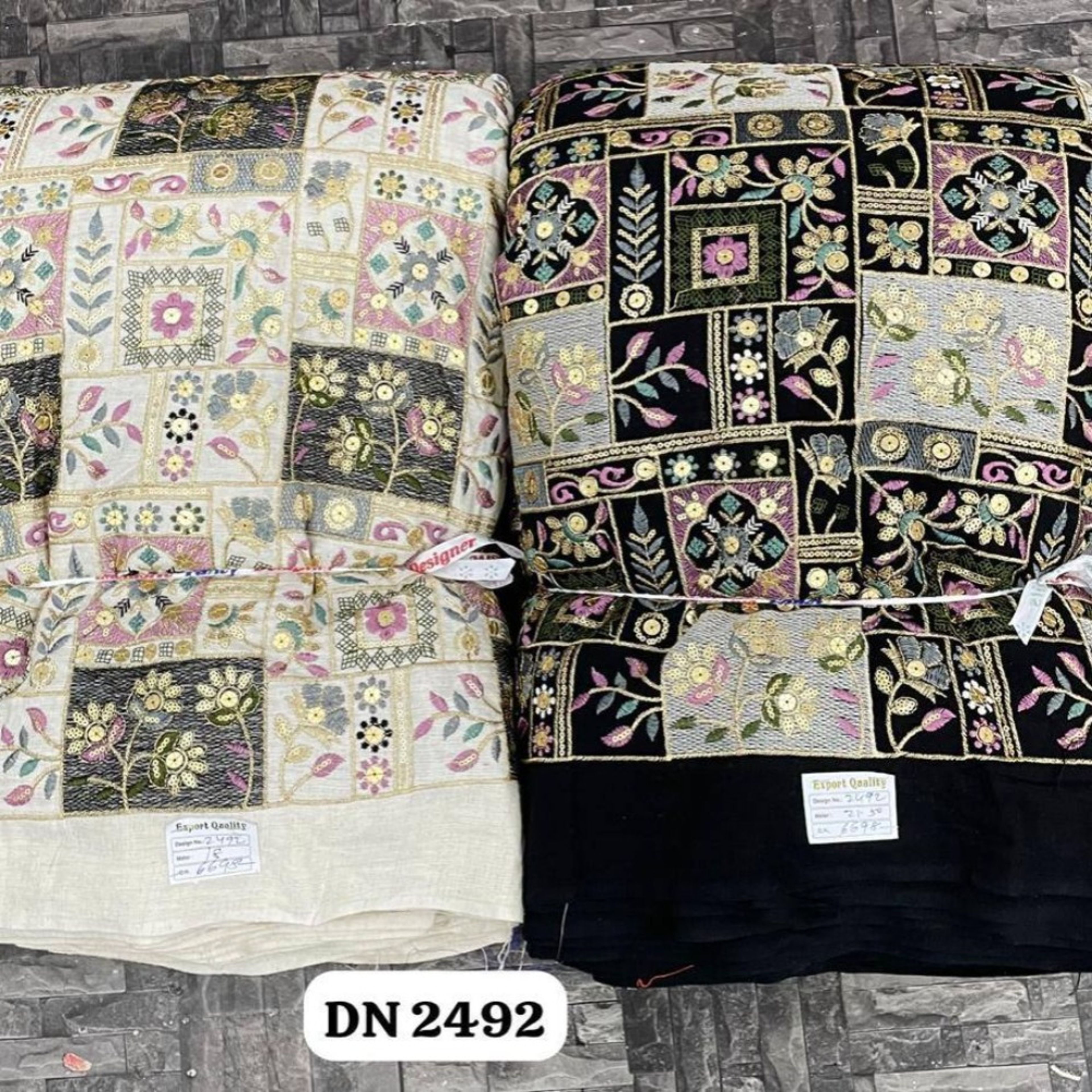 خرید آنلاین لینن سوزندوزی DN 2492
