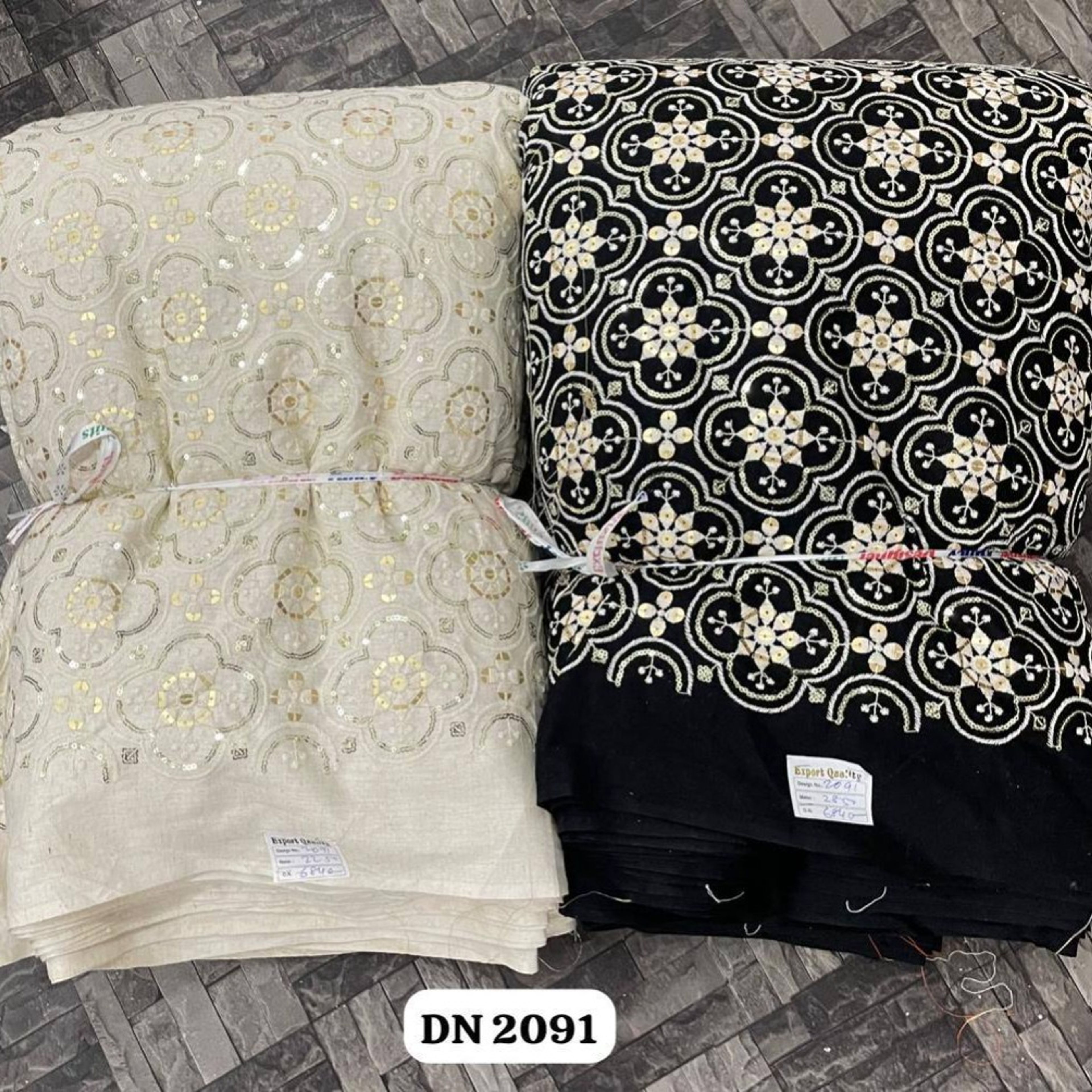 فروش اینترنتی لینن سوزندوزی DN 2091
