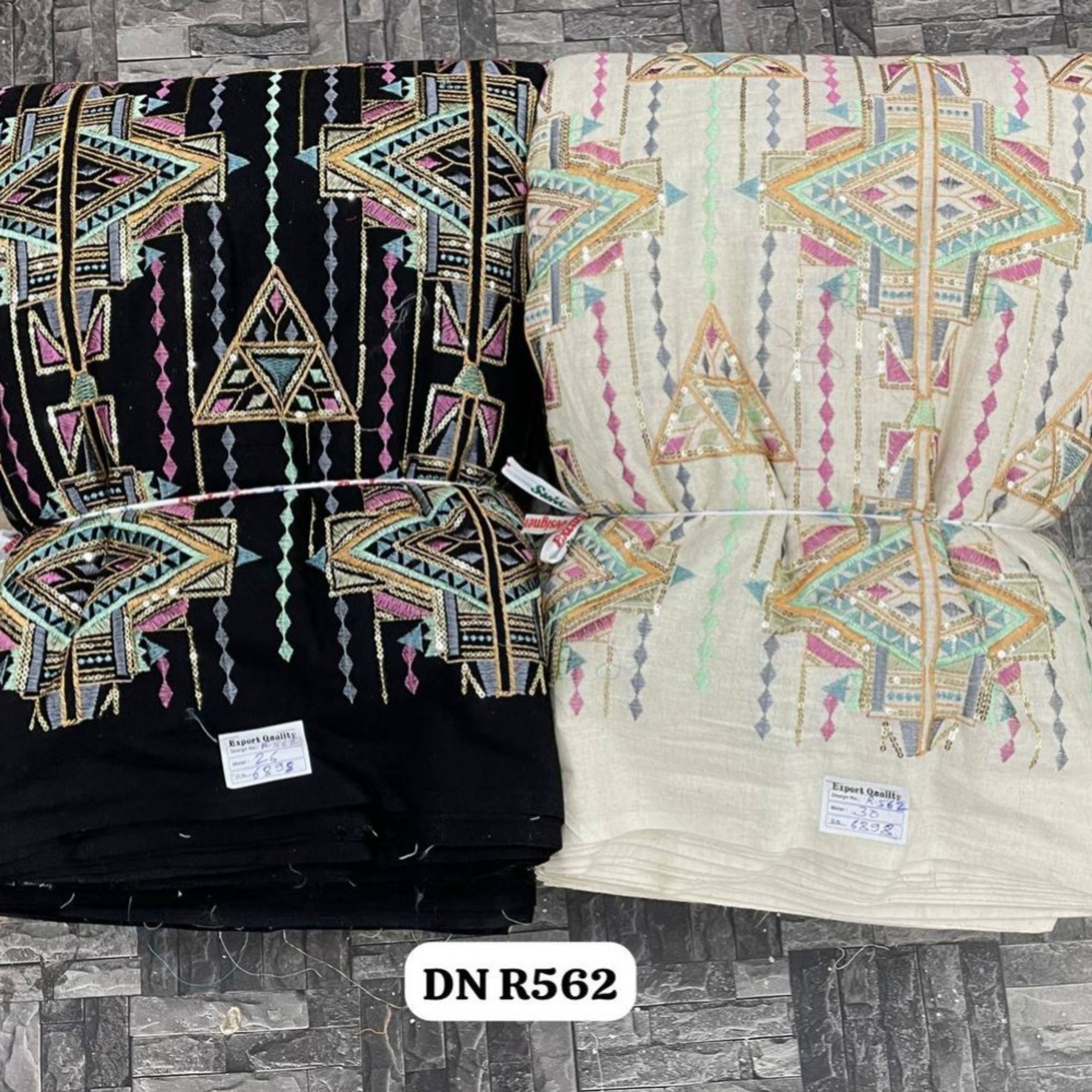 خرید اینترنتی لینن سوزندوزی DN R562